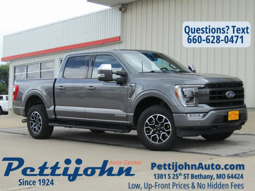 Used 2022 Ford F-150 Lariat with VIN 1FTFW1EDXNFB33847 for sale in Kansas City