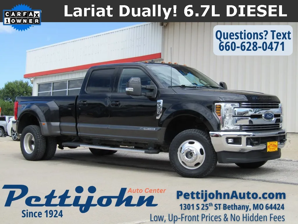 Used 2019 Ford F-350 Super Duty Lariat with VIN 1FT8W3DT5KEE21791 for sale in Kansas City