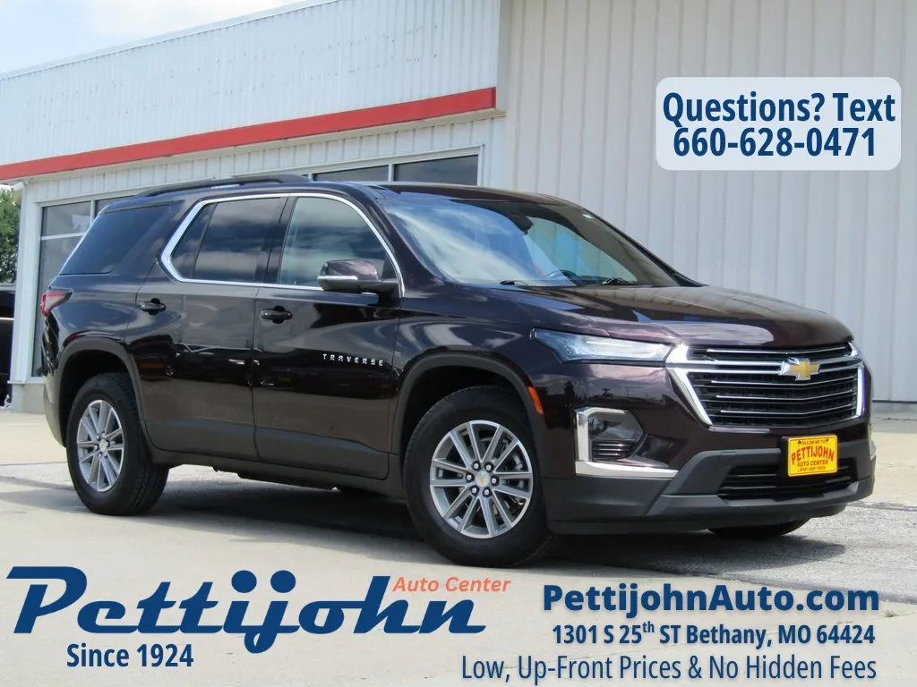 Used 2022 Chevrolet Traverse 1LT with VIN 1GNERGKW1NJ185769 for sale in Kansas City