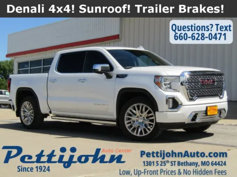 White 2019 GMC Sierra 1500 Denali for sale in Bethany, MO