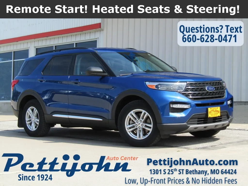 Used 2022 Ford Explorer XLT with VIN 1FMSK8DH3NGB27949 for sale in Kansas City