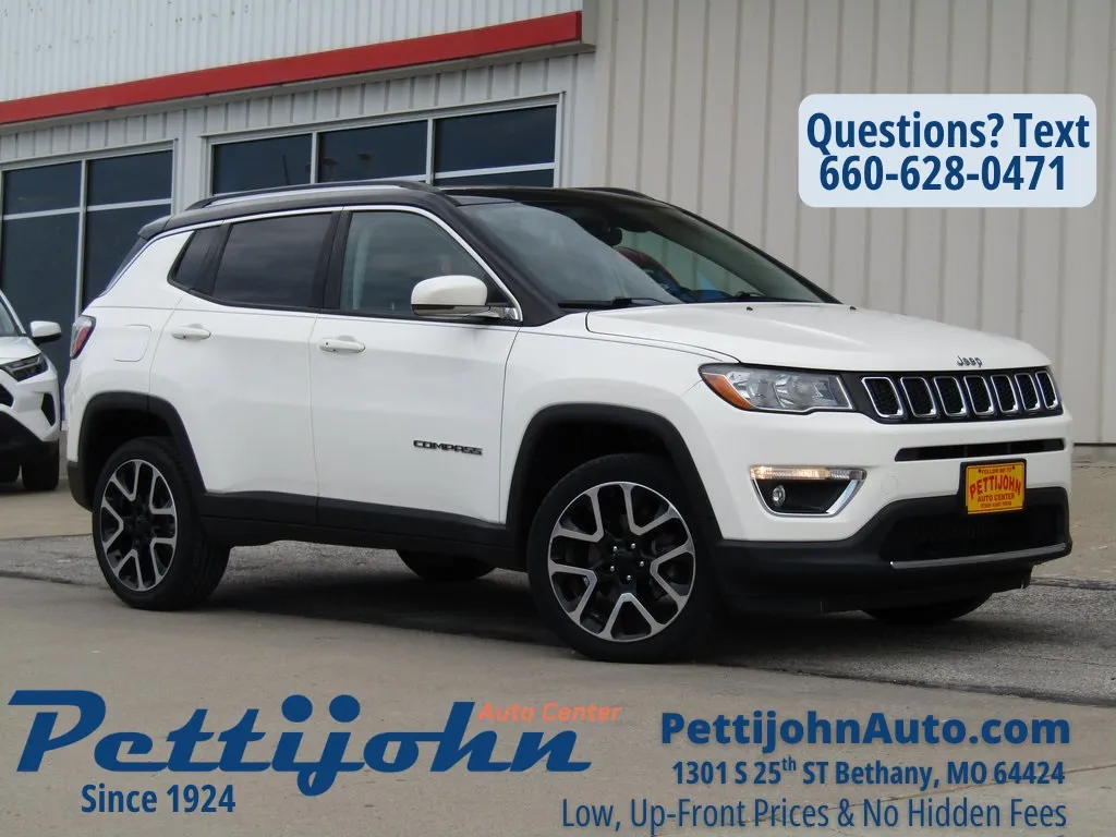 Used 2018 Jeep Compass Limited with VIN 3C4NJDCB0JT470265 for sale in Kansas City