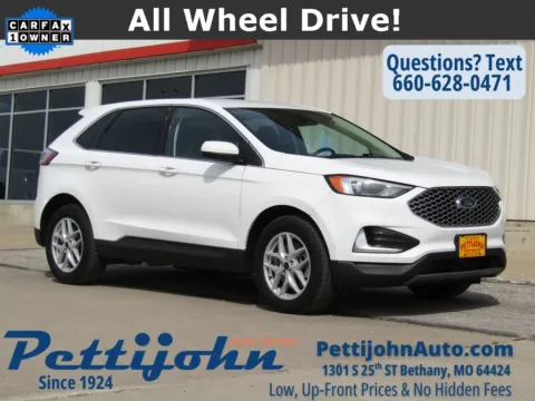 White 2024 Ford Edge SEL for sale in Bethany, MO