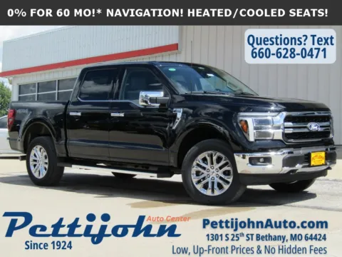 Black 2025 Ford F-150 Lariat for sale in Bethany, MO