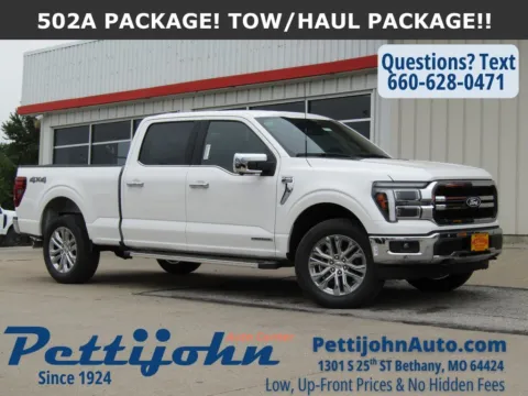 White 2025 Ford F-150 Lariat for sale in Bethany, MO