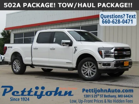White 2025 Ford F-150 Lariat for sale in Bethany, MO