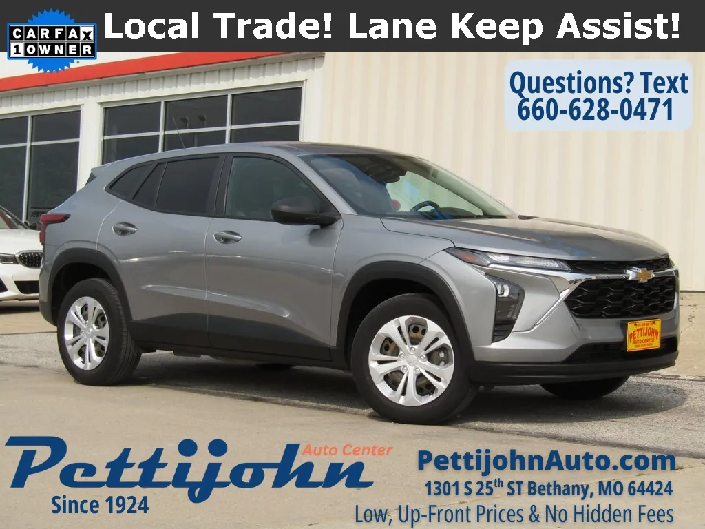 Used 2024 Chevrolet Trax LS with VIN KL77LFE24RC025494 for sale in Kansas City