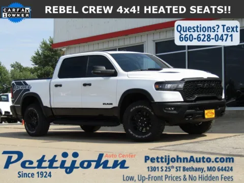 White 2025 Ram 1500 Rebel for sale in Bethany, MO