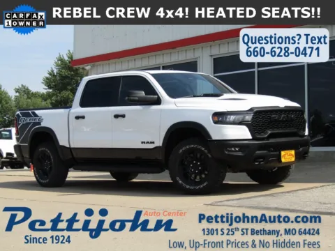 White 2025 Ram 1500 Rebel for sale in Bethany, MO