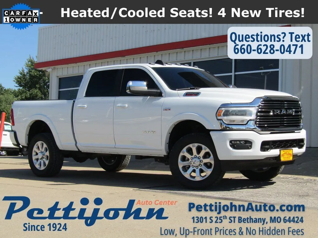 White 2022 Ram 2500 Laramie for sale in Bethany, MO