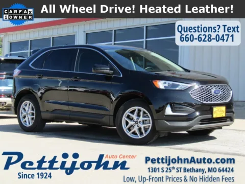 Black 2024 Ford Edge SEL for sale in Bethany, MO
