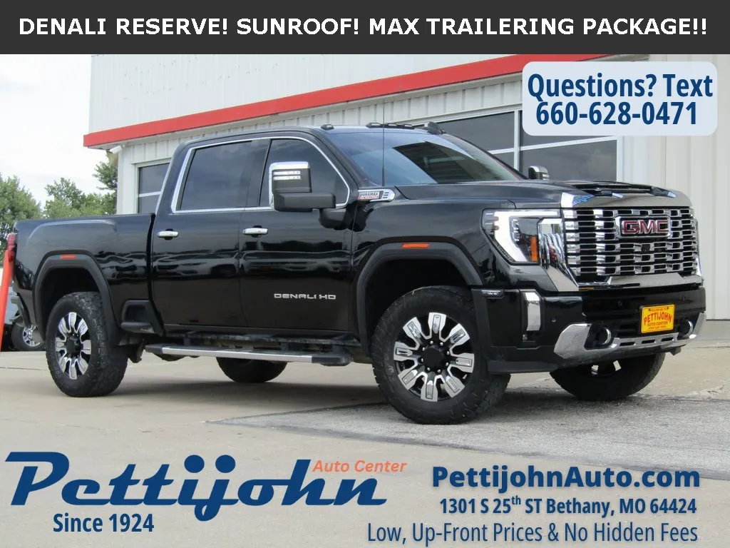 Used 2024 GMC Sierra 2500HD Denali with VIN 1GT49REY7RF191386 for sale in Kansas City