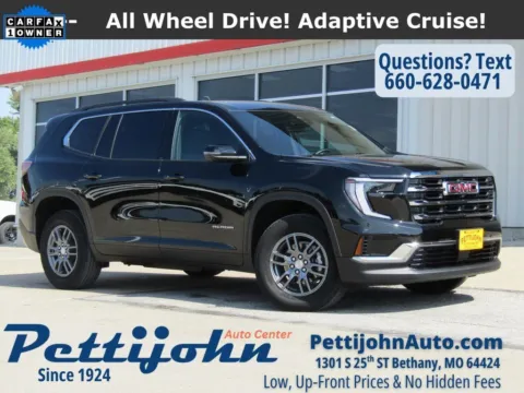 Black 2025 GMC Acadia Elevation for sale in Bethany, MO
