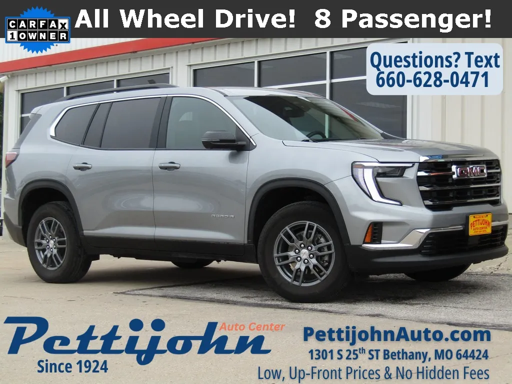 Used 2025 GMC Acadia Elevation with VIN 1GKENNRS3SJ161985 for sale in Kansas City