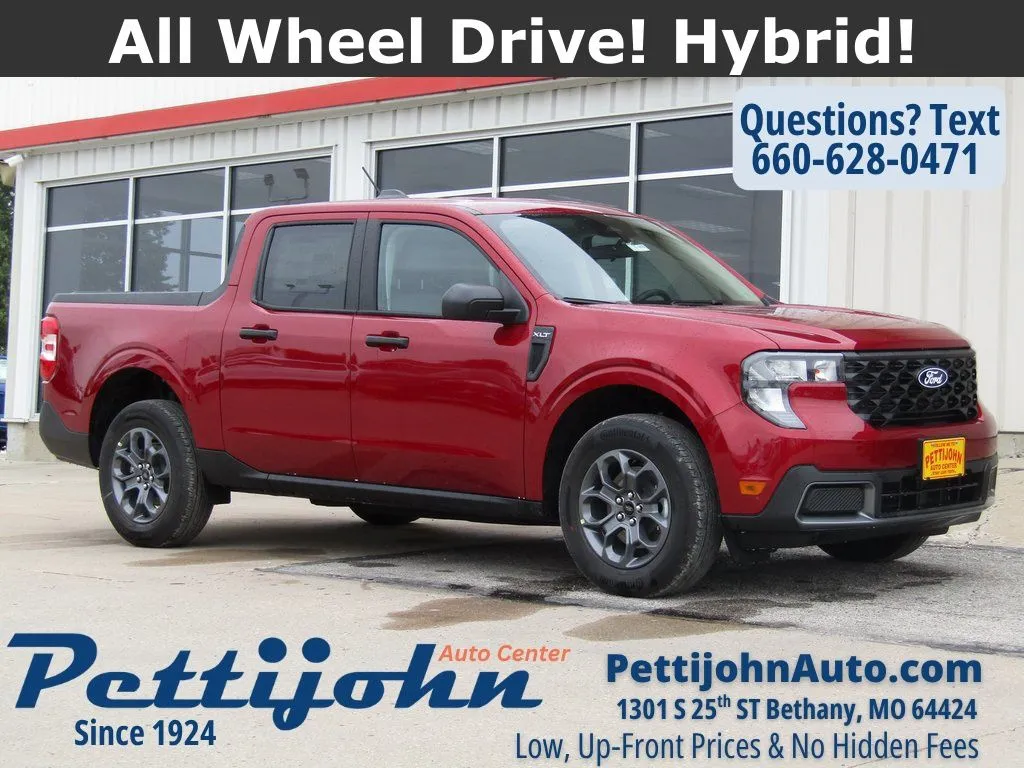 Red 2025 Ford Maverick XLT for sale in Bethany, MO