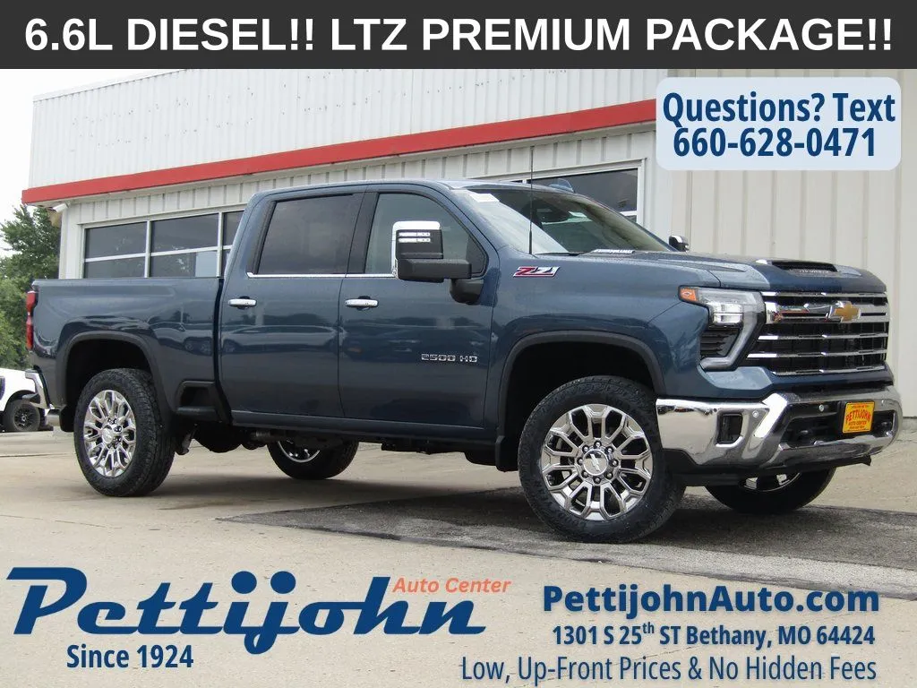 Blue 2026 Chevrolet Silverado 2500 HD LTZ for sale in Bethany, MO