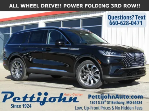 Black 2025 Lincoln Aviator Premiere for sale in Bethany, MO