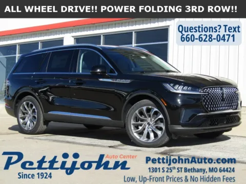 Black 2025 Lincoln Aviator Premiere for sale in Bethany, MO