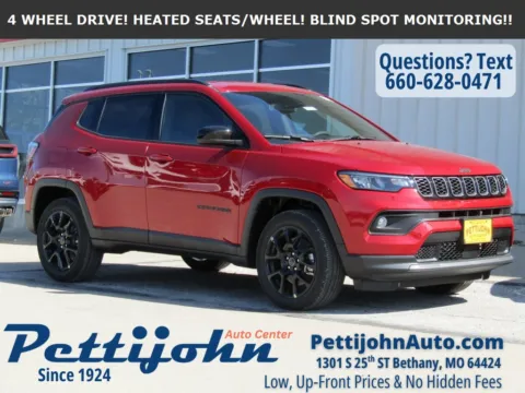 Red 2026 Jeep Compass Latitude for sale in Bethany, MO