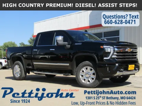 Black 2025 Chevrolet Silverado 3500HD High Country for sale in Bethany, MO