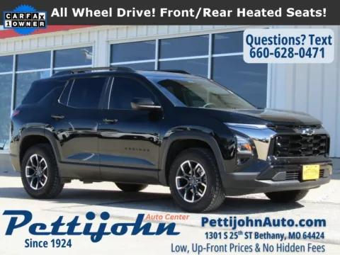 Black 2025 Chevrolet Equinox ACTIV for sale in Bethany, MO