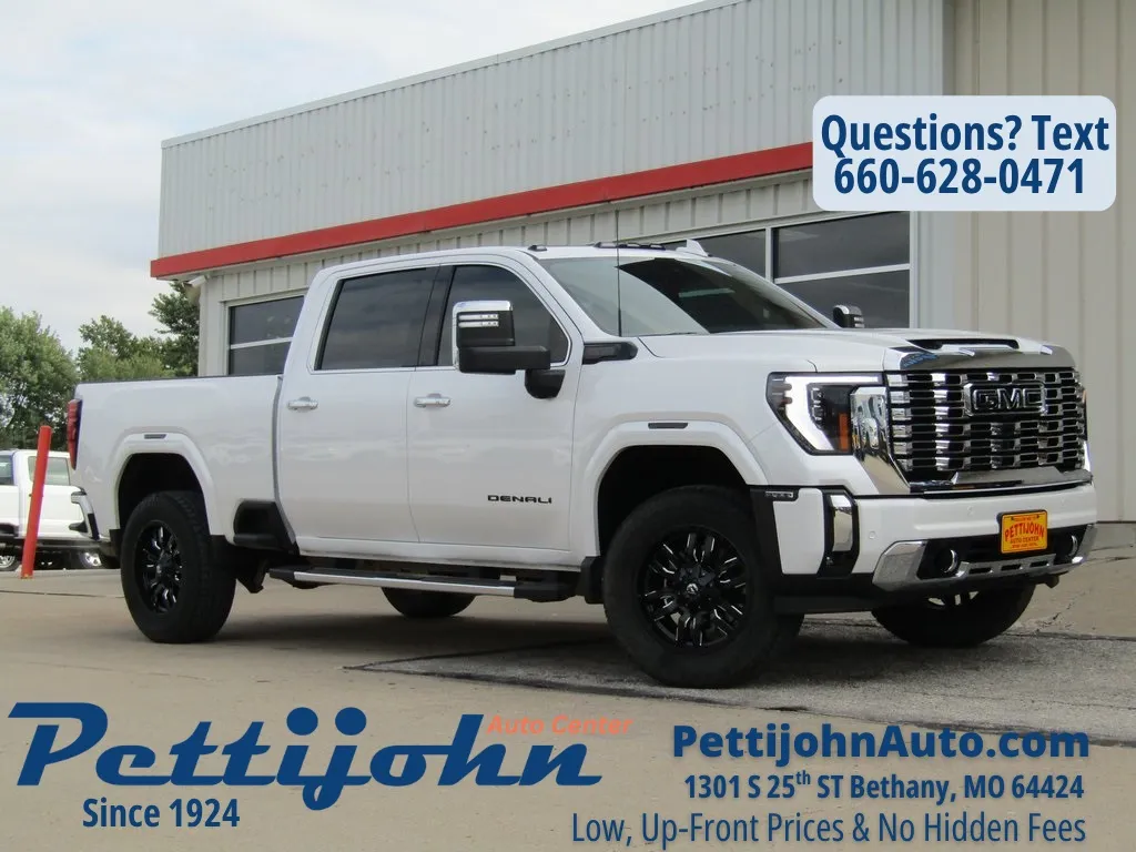 Used 2024 GMC Sierra 3500HD Denali with VIN 1GT49WE79RF282746 for sale in Kansas City