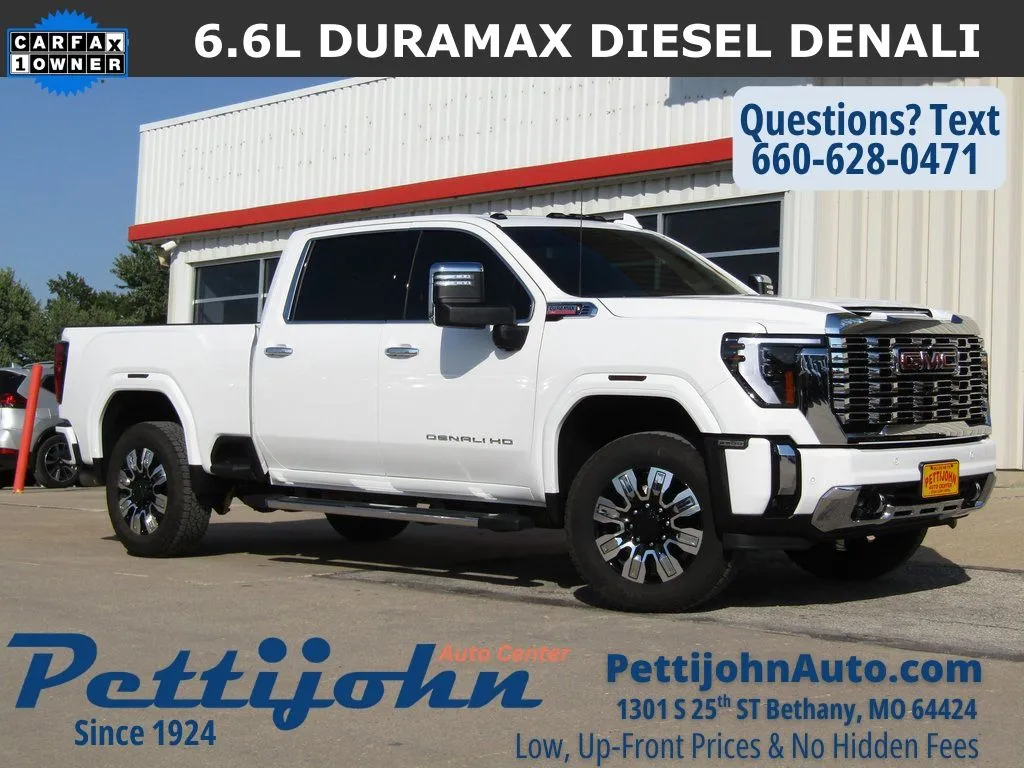 Used 2025 GMC Sierra 2500HD Denali with VIN 1GT4UREY6SF196860 for sale in Kansas City