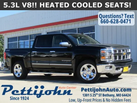 Black 2015 Chevrolet Silverado 1500 LTZ for sale in Bethany, MO