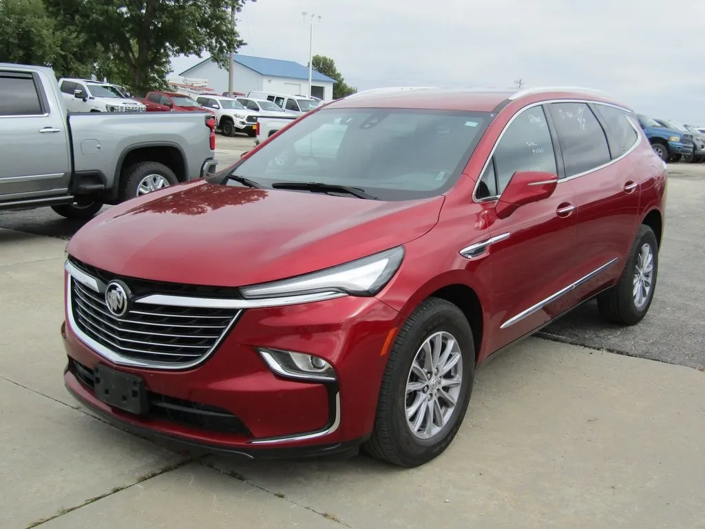 Used 2024 Buick Enclave Premium with VIN 5GAEVBKW9RJ124443 for sale in Kansas City