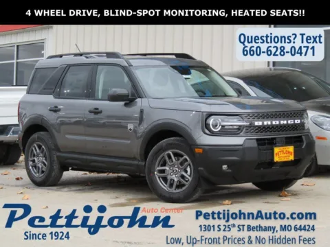 Gray 2025 Ford Bronco Sport Big Bend for sale in Bethany, MO