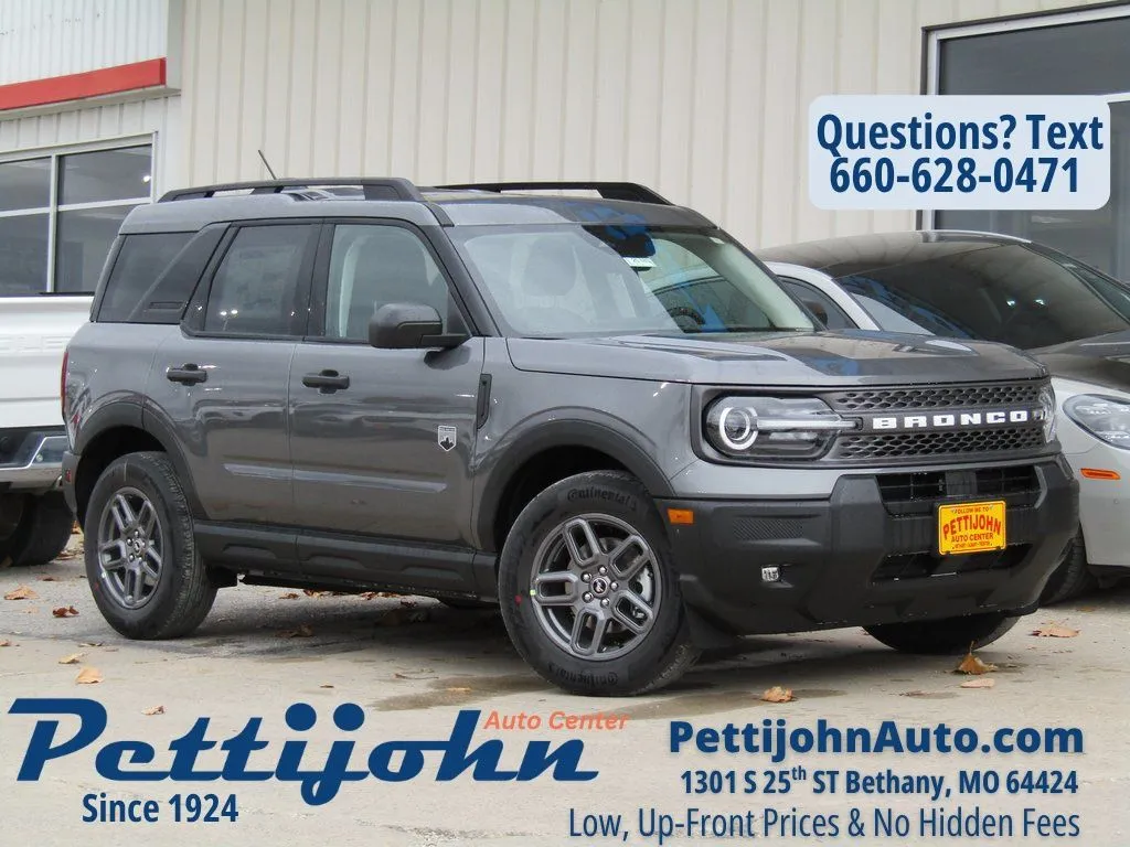 Gray 2025 Ford Bronco Sport Big Bend for sale in Bethany, MO