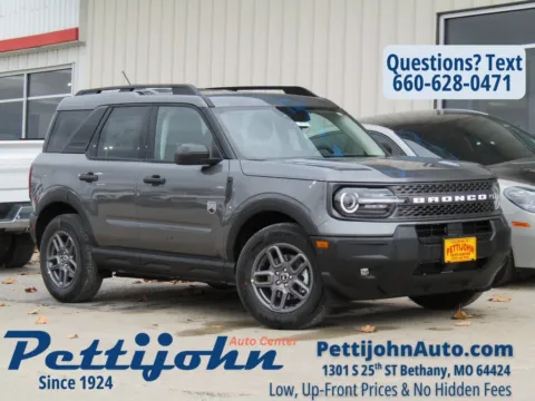 Gray 2025 Ford Bronco Sport Big Bend for sale in Bethany, MO