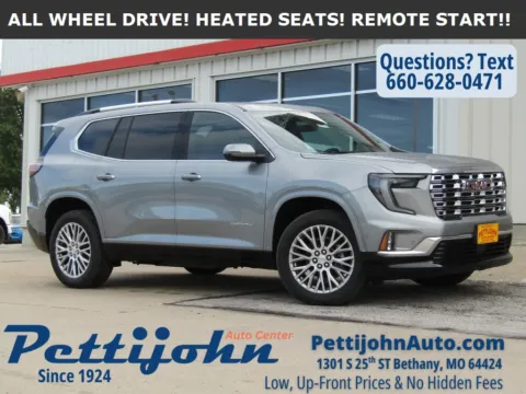 Gray 2026 GMC Acadia Denali for sale in Bethany, MO