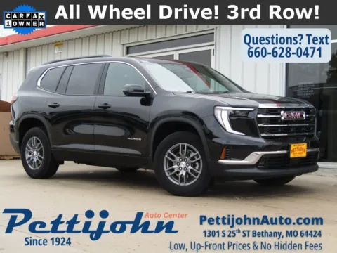 Black 2025 GMC Acadia Elevation for sale in Bethany, MO