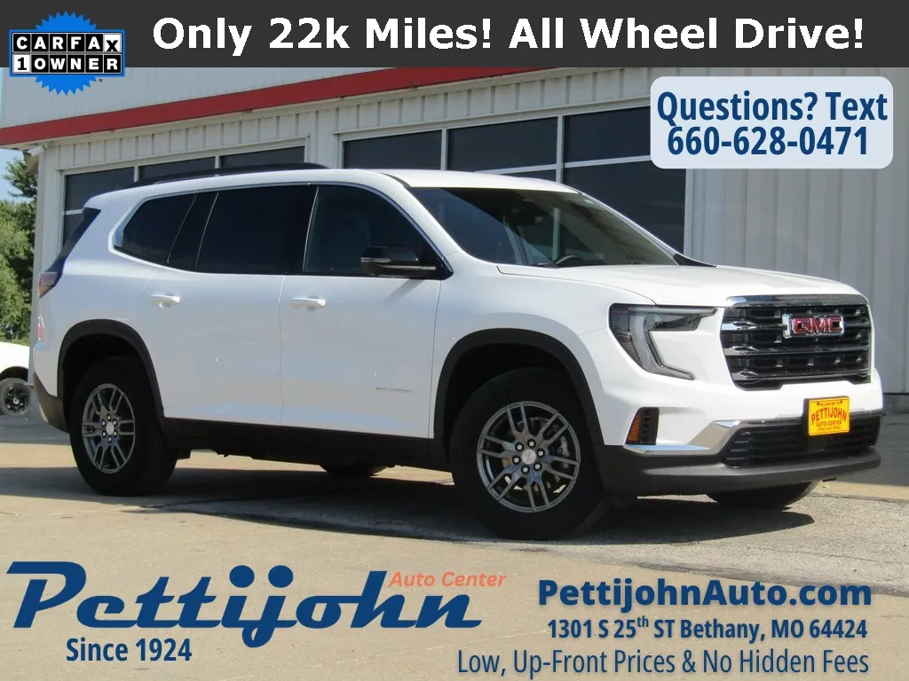 Used 2025 GMC Acadia Elevation with VIN 1GKENNRS7SJ141805 for sale in Kansas City