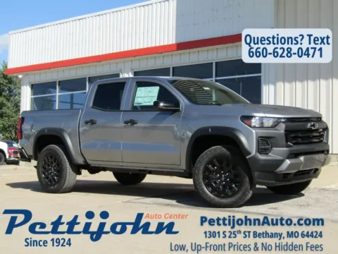Gray 2026 Chevrolet Colorado Trail Boss for sale in Bethany, MO