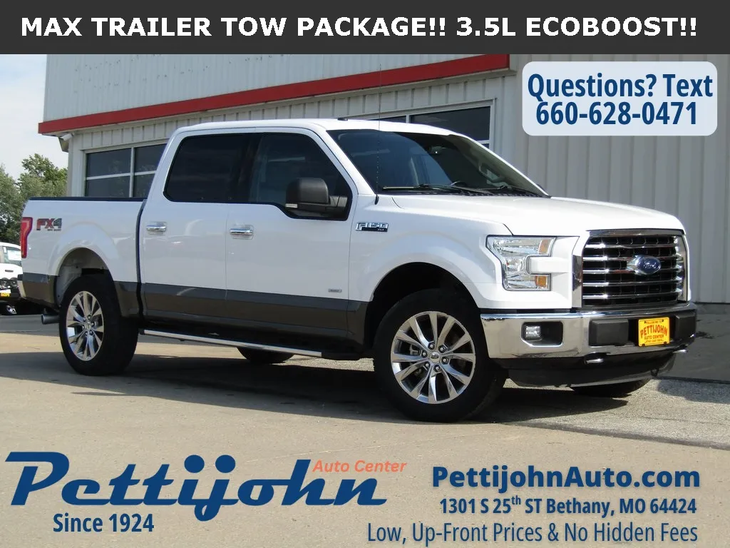Used 2017 Ford F-150 XLT with VIN 1FTEW1EG2HKE14817 for sale in Bethany, MO