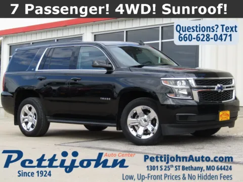 Black 2019 Chevrolet Tahoe LT for sale in Bethany, MO