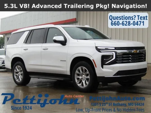 Unknown 2025 Chevrolet Tahoe Premier for sale in Bethany, MO