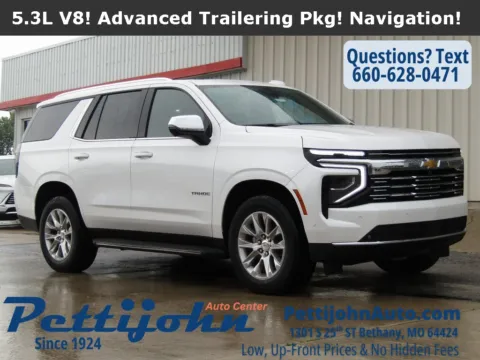 Unknown 2025 Chevrolet Tahoe Premier for sale in Bethany, MO
