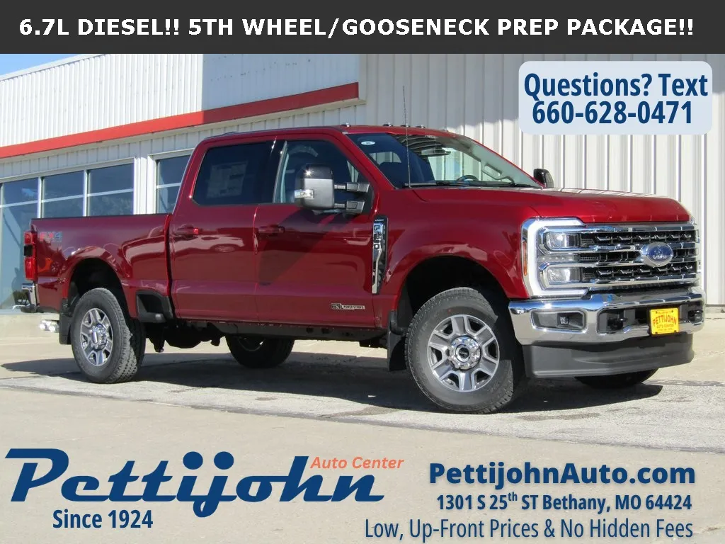 Red 2026 Ford F-250SD Lariat for sale in Bethany, MO