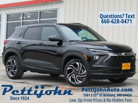 Black 2026 Chevrolet TrailBlazer RS for sale in Bethany, MO