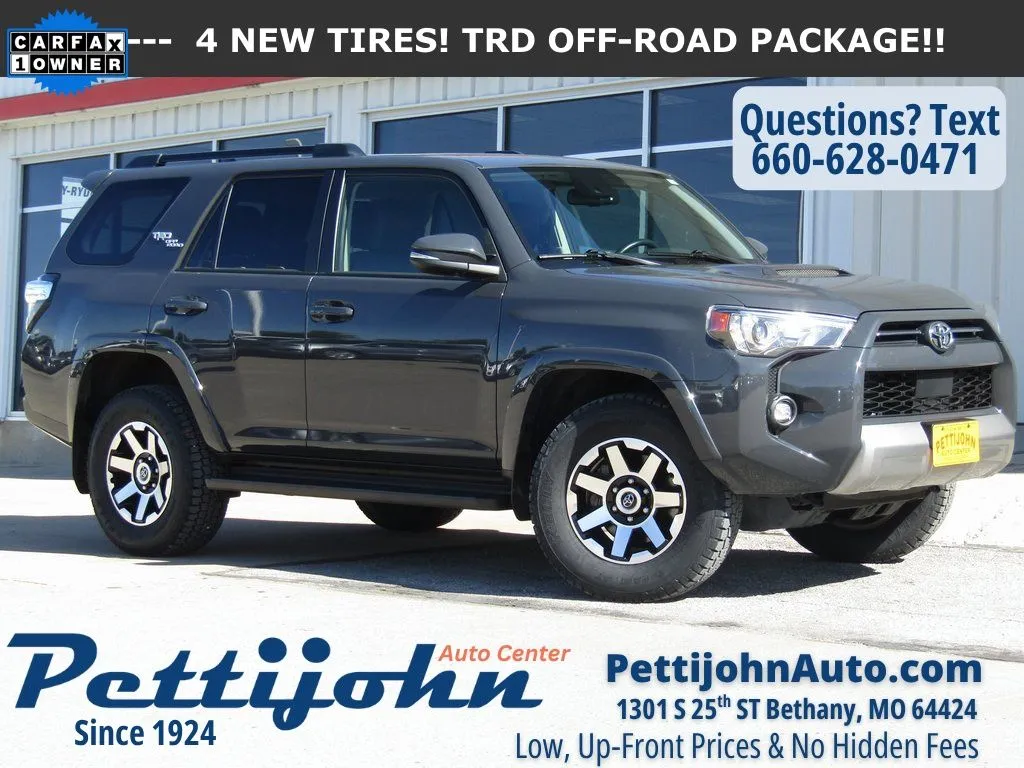 Gray 2024 Toyota 4Runner TRD Off-Road Premium for sale in Bethany, MO