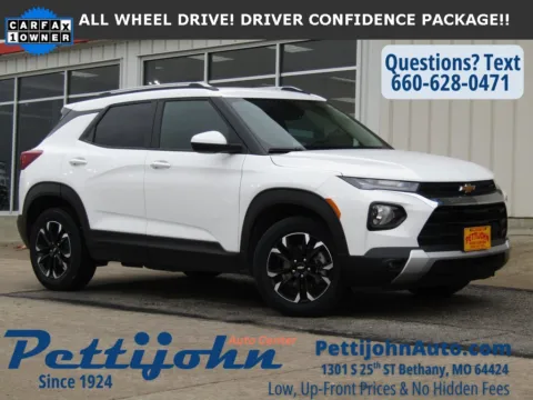 White 2023 Chevrolet TrailBlazer LT for sale in Bethany, MO