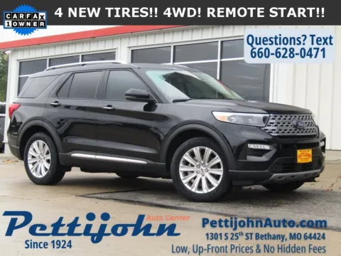 Black 2022 Ford Explorer Limited for sale in Bethany, MO