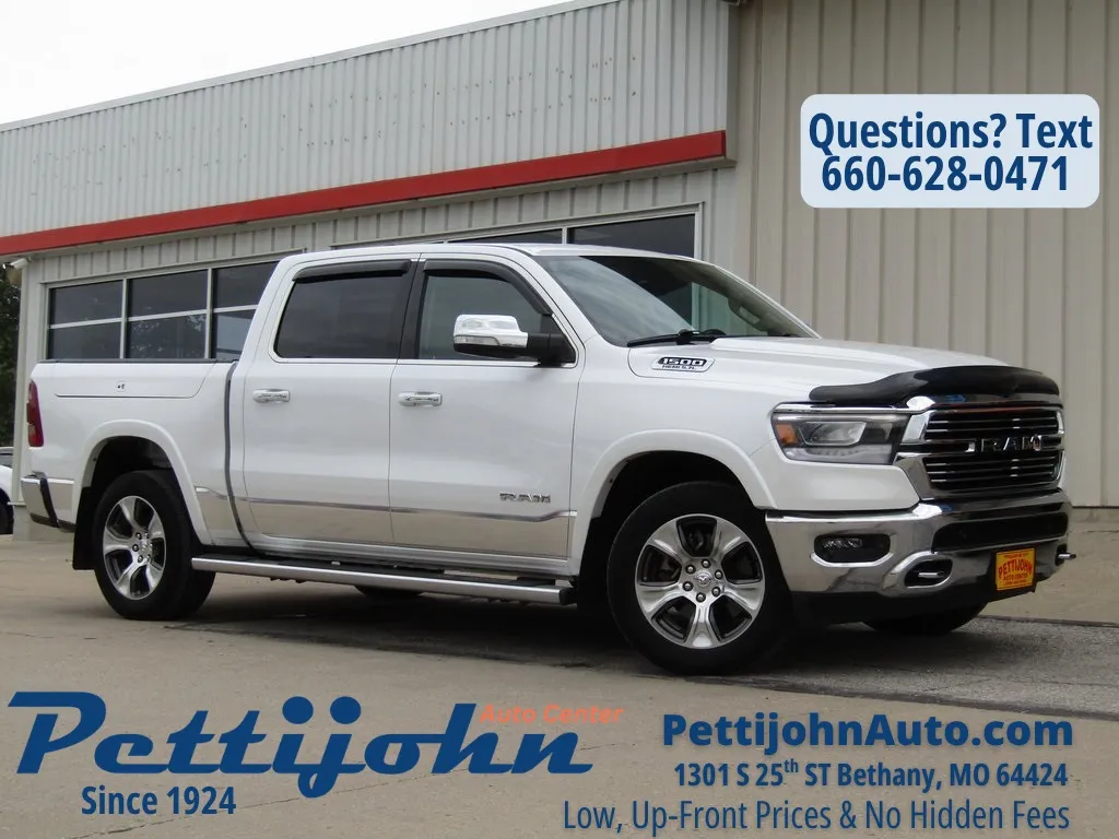 Used 2022 RAM Ram 1500 Pickup Laramie with VIN 1C6SRFJT3NN267046 for sale in Kansas City
