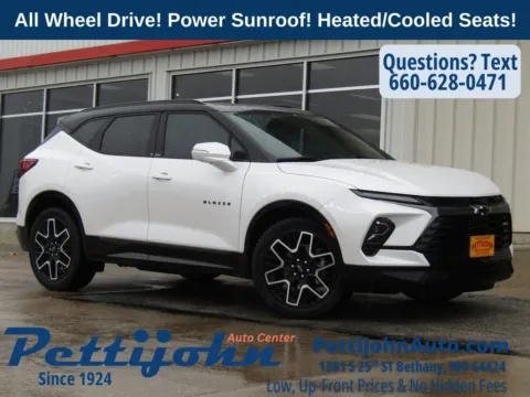 White 2023 Chevrolet Blazer RS for sale in Bethany, MO