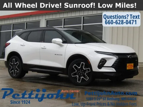 White 2023 Chevrolet Blazer RS for sale in Bethany, MO