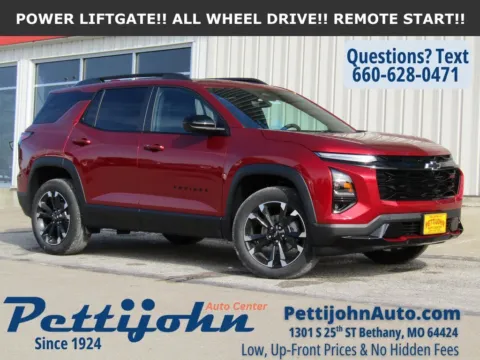 Red 2026 Chevrolet Equinox RS for sale in Bethany, MO