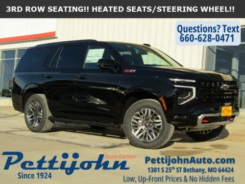 Black 2026 Chevrolet Tahoe Z71 for sale in Bethany, MO